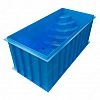 Прямоугольный пластиковый бассейн (5х2х1,5)